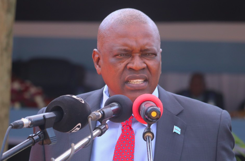 President Masisi Warns Batswana against putting on party colours on election day