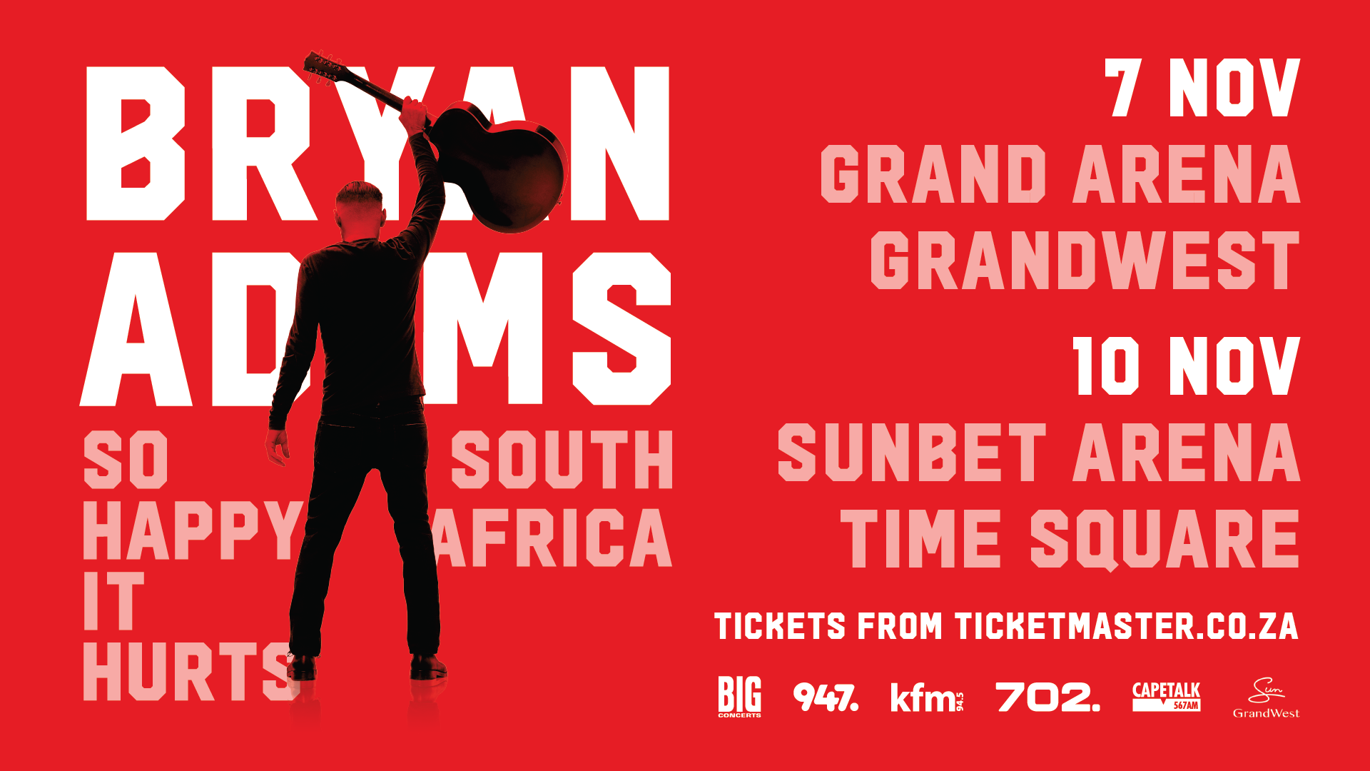 Bryan Adams and Big Concerts Announce SA Dates Botswana Youth Magazine